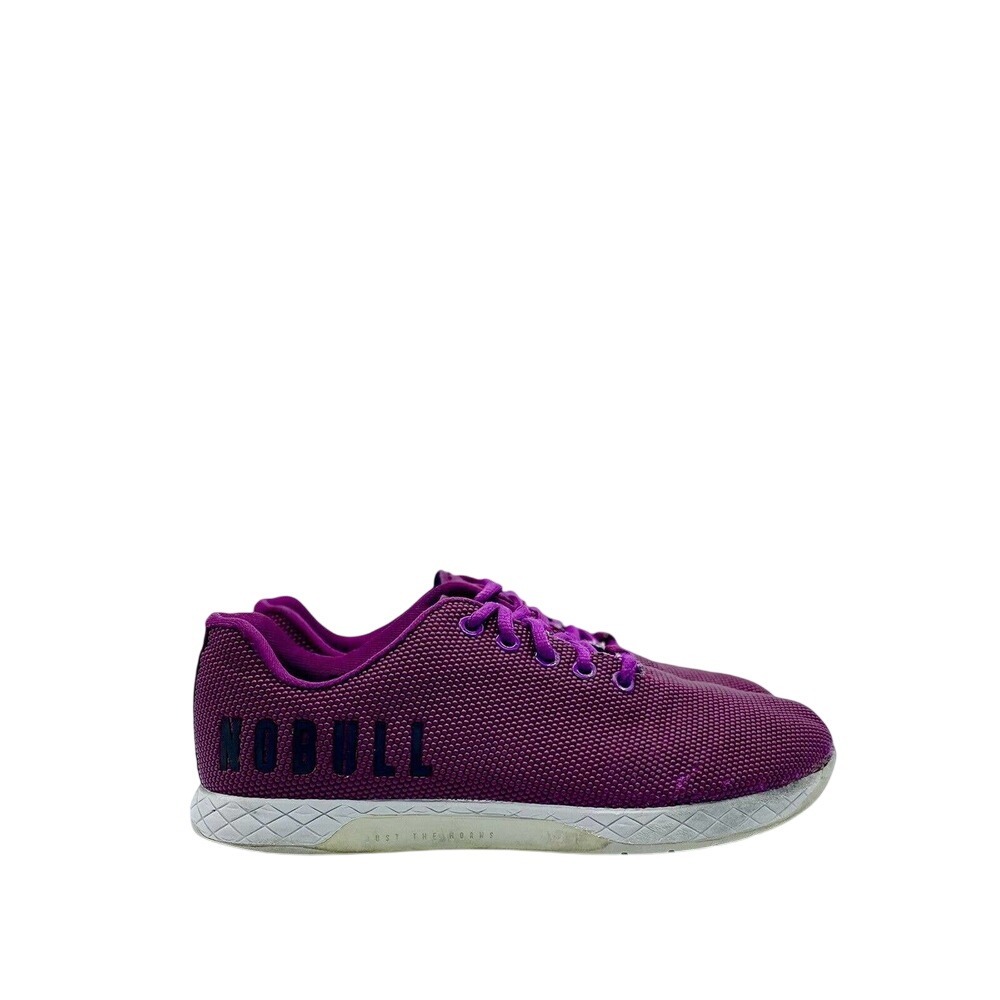 NOBULL Trainer Purple SuperFabric Low Top Cross Training Shoes Womens Size 8.5